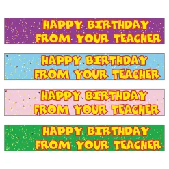 Happy Birthday From Your Teacher Pencils - 24 Pc.