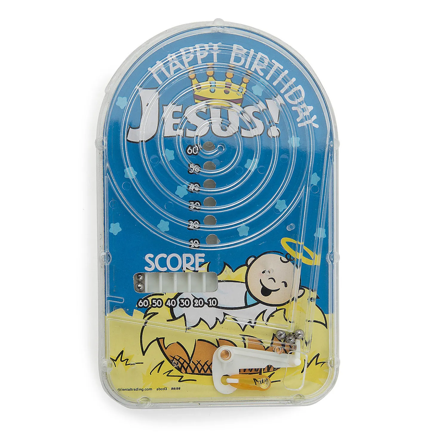 Happy Birthday Jesus Mini Pinball Games - 12 Pc.