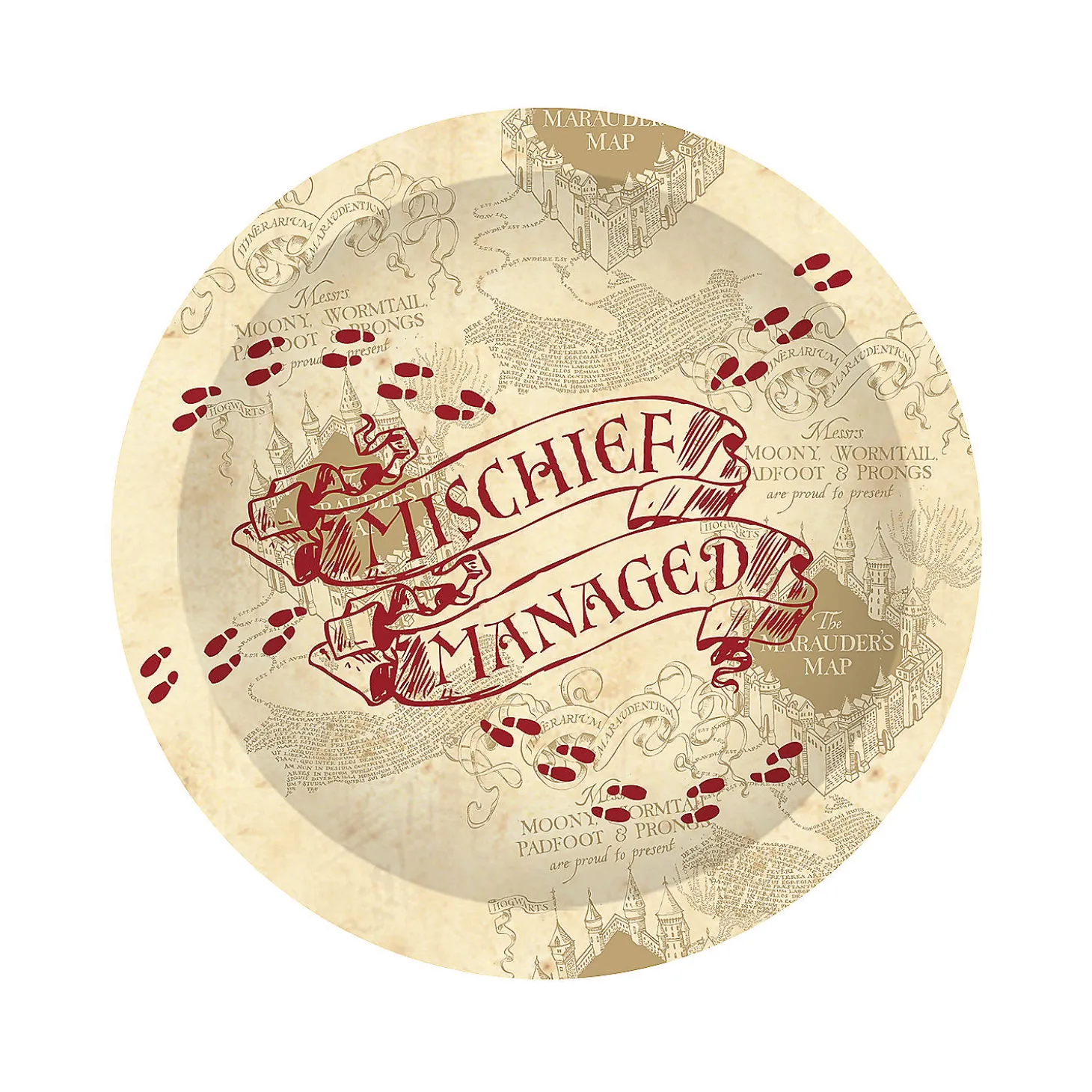 Harry Potter™ Mischief Managed Tableware Kit For 20 Guests