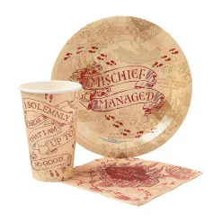 Harry Potter™ Mischief Managed Tableware Kit For 20 Guests