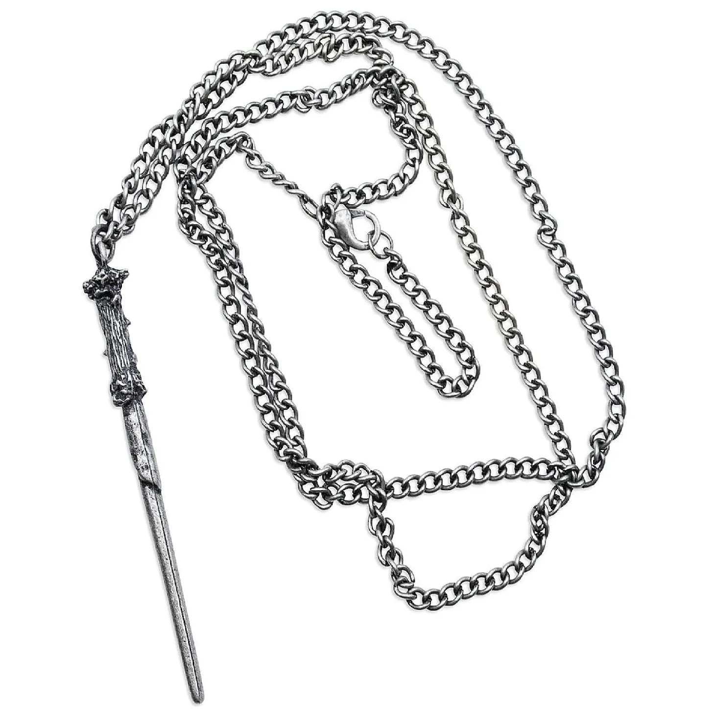 Harry Potter Wand Pendant Chain Necklace