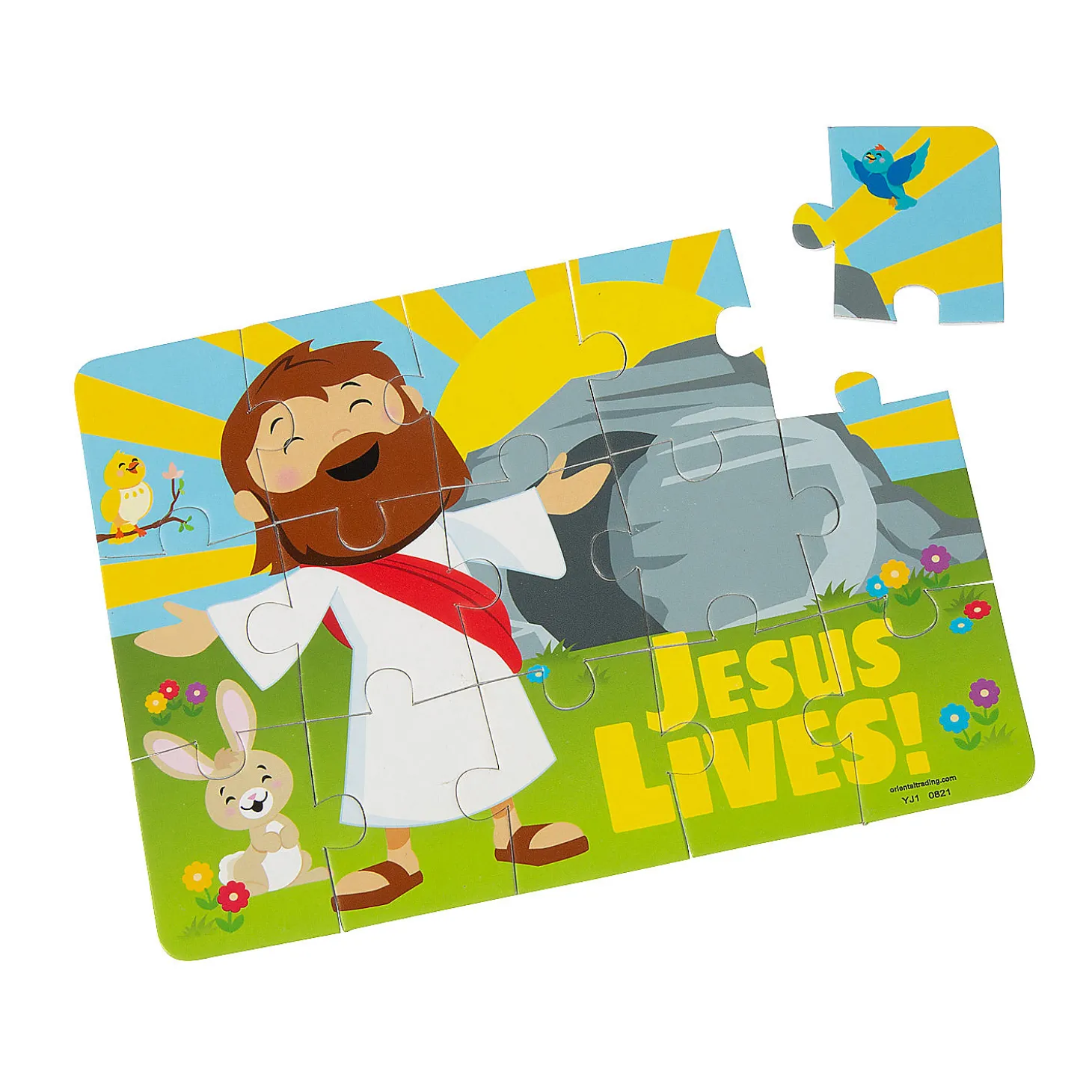 He Lives Jigsaw Puzzles - 12 Pc.