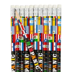 Hispanic Heritage Month Pencils - 24 Pc.