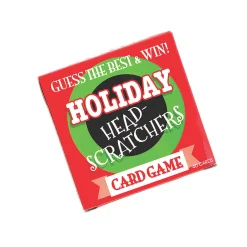 Holiday Headscratchers Card Games - 12 Pc.