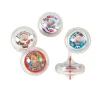 Holiday Swirl Spin Tops - 12 Pc.