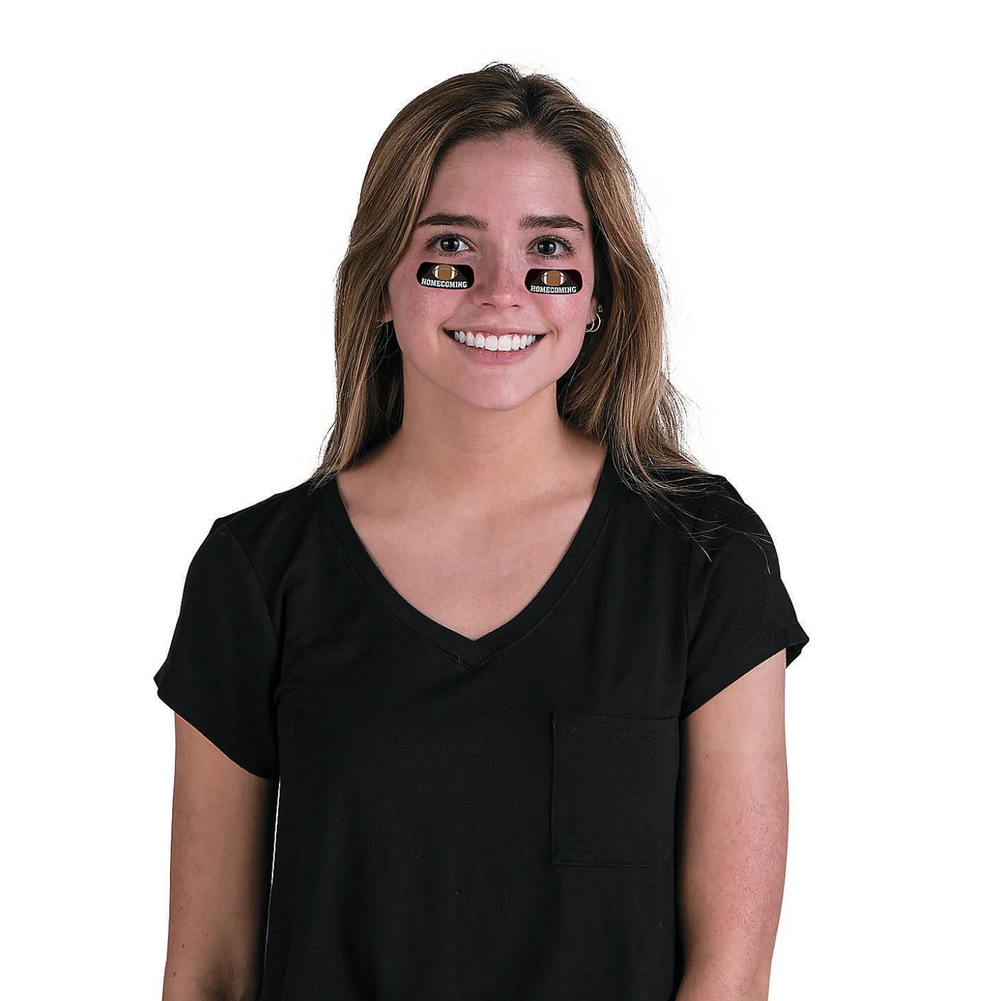 Homecoming Spirit Eyeblack Temporary Tattoos - 12 Pc.