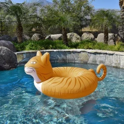 Inflatable Gofloats™ Meowzers Cat Tube Raft