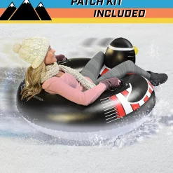 Inflatable Gofloats™ Party Penguin Winter Snow Tube