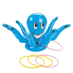 Inflatable Smiling Octopus Ring Toss Game
