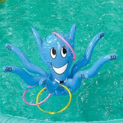 Inflatable Smiling Octopus Ring Toss Game