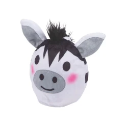 Inflatable Stuffed Zebra Balls - 6 Pc.