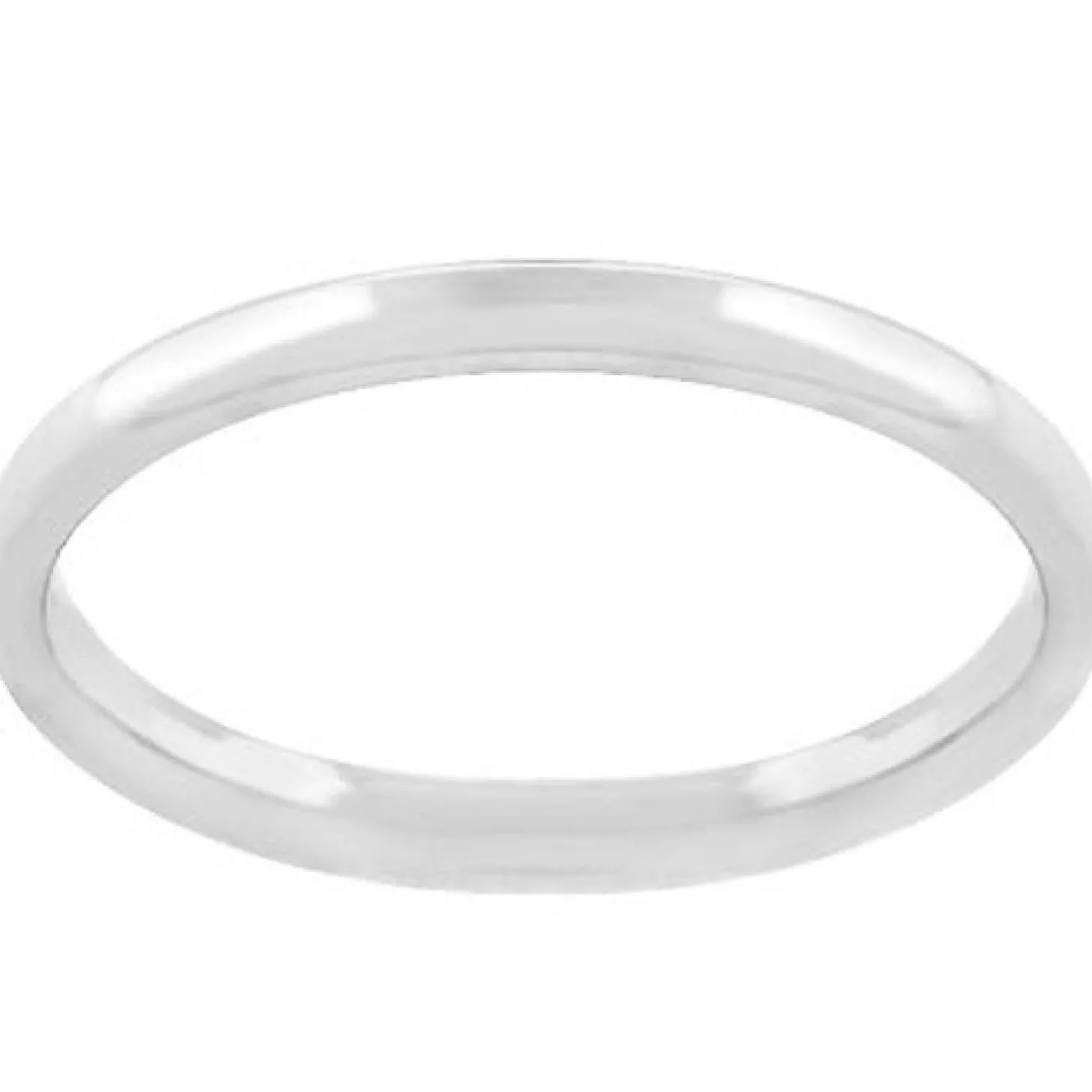 J Goodin 2 Mm Stainless Steel Wedding Band Size 5