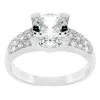 J Goodin Classic Clear Engagement Ring Size 8