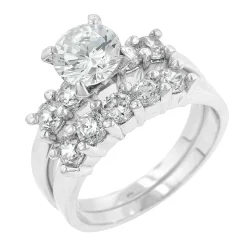 J Goodin Classic Wedding Set Size 5