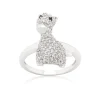 J Goodin Cubic Zirconia Giraffe Ring Size 6
