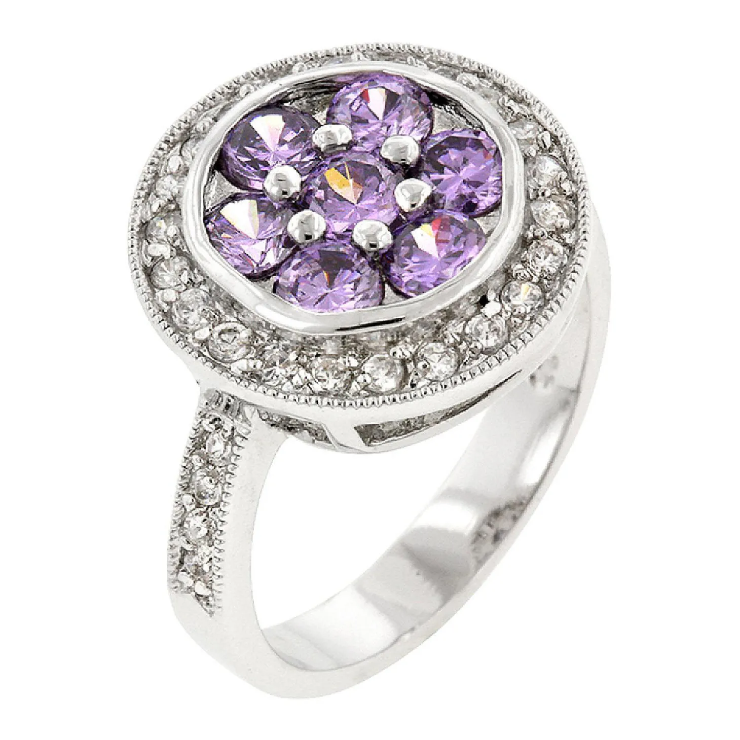 J Goodin Lavender Lily Ring Size 5