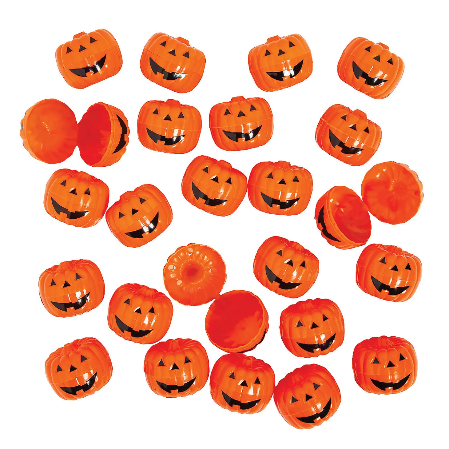 Jack-O'-Lantern Containers - 24 Pc.