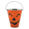 Jack-O'-Lantern Galvanized Pails - 12 Pc.
