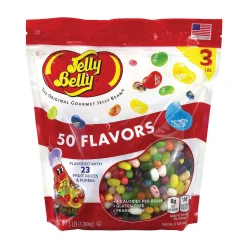 Jelly Belly 50 Flavors Jelly Beans Assortment, 3 Lb