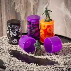 Jumbo Army Toy-Filled Halloween Containers - 12 Pc.