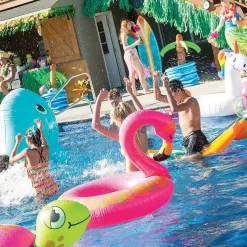 Jumbo Inflatable Flamingo Pool Float
