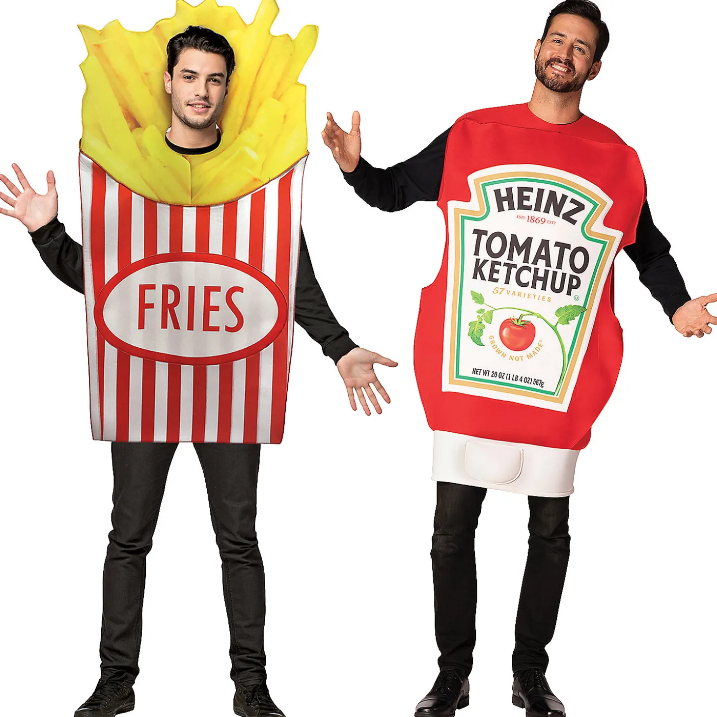 Ketchup & Fries Couples Costumes