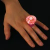 Kids' Light-Up Diamond-Shaped Rings - 12 Pc.