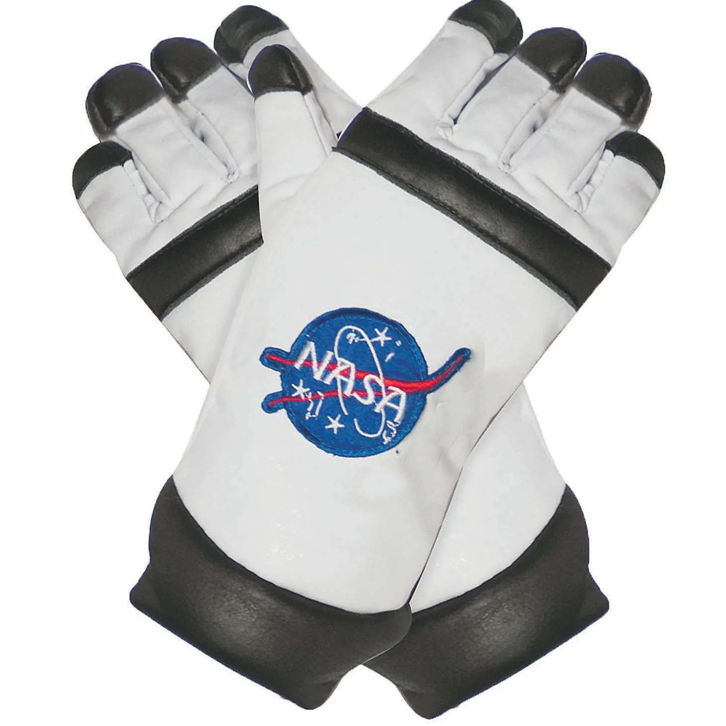 Kid's White Astronaut Gloves