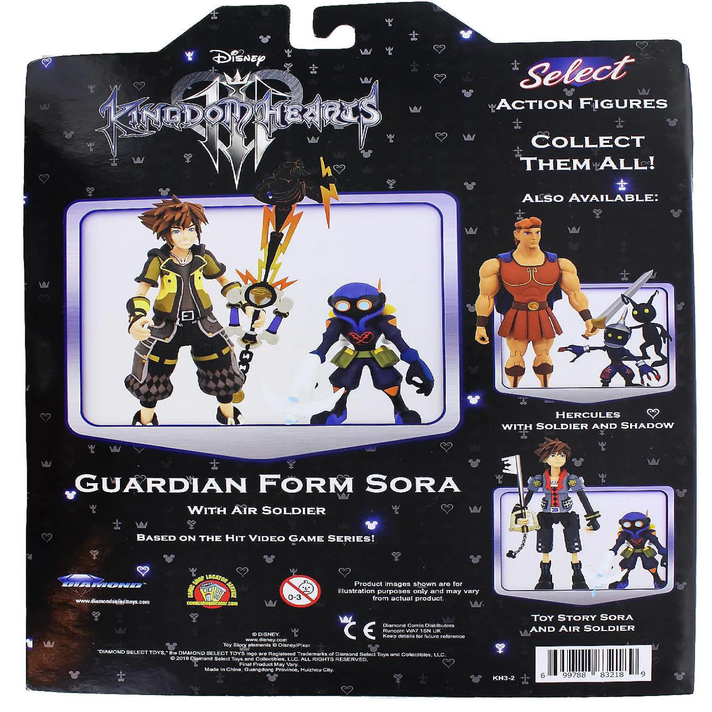 Kingdom Hearts 3 Series 2 Action Figure Guardian Form Sora