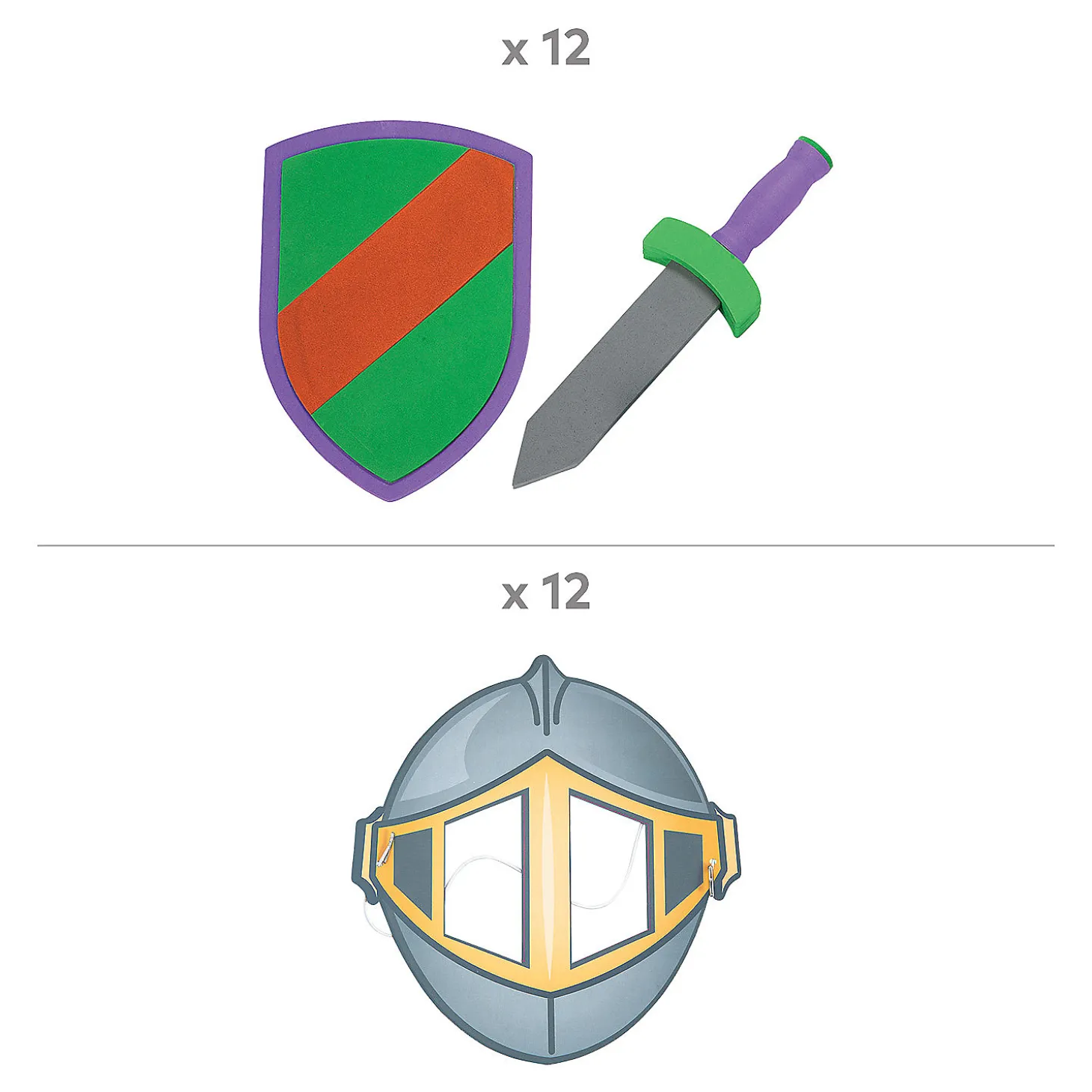 Kingdom Vbs Knight Accessory Kit For 12