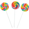 Large Cherry Flavored Swirl Lollipops - 12 Pc.