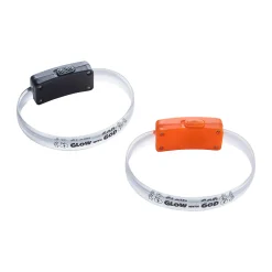 Led Light-Up Christian Pumpkin Bracelets - 12 Pc.