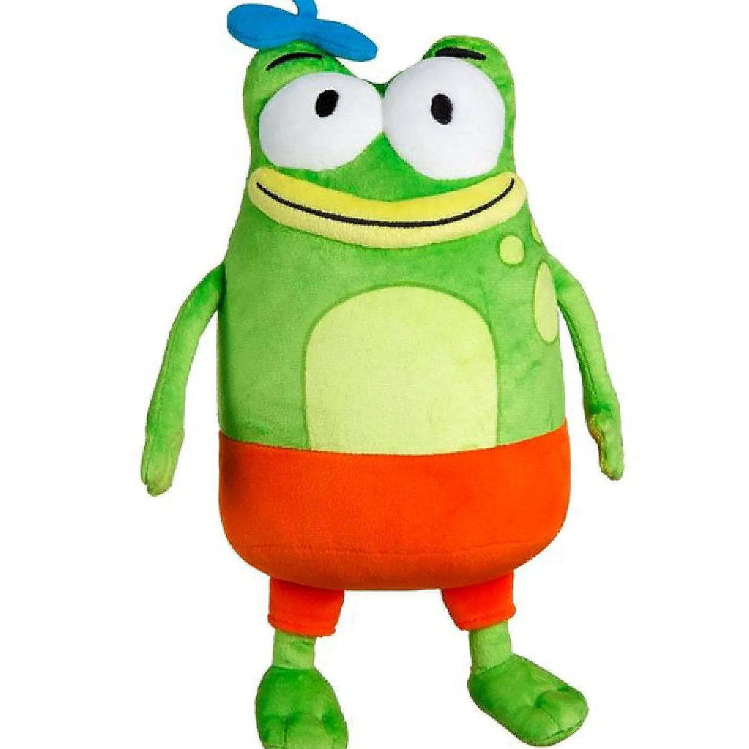 Lets Go Luna! Andy Hopper The Green Frog Plush Doll Pbs Kids Cartoon Animated Figure Mighty Mojo