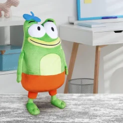 Lets Go Luna! Andy Hopper The Green Frog Plush Doll Pbs Kids Cartoon Animated Figure Mighty Mojo