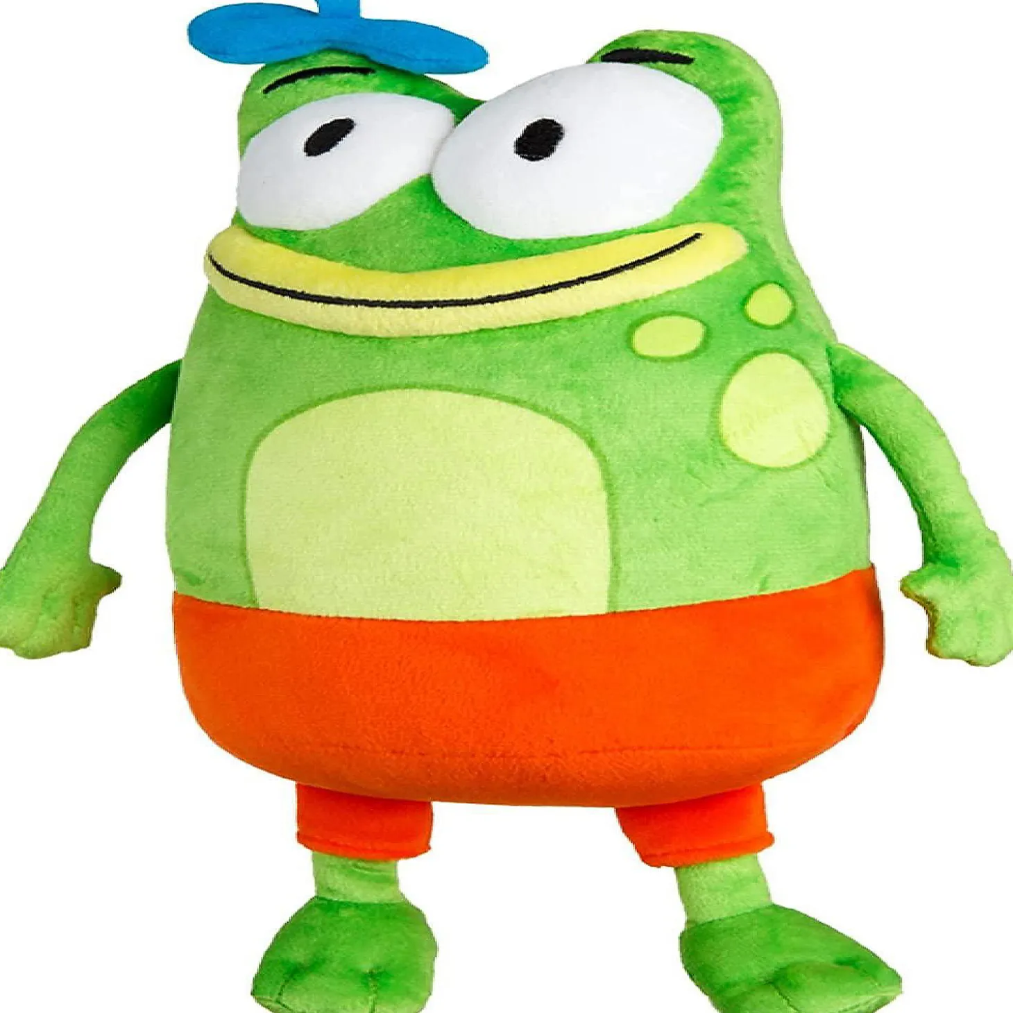 Lets Go Luna! Andy Hopper The Green Frog Plush Doll Pbs Kids Cartoon Animated Figure Mighty Mojo
