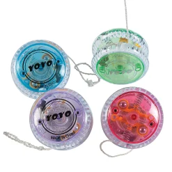 Light-Up Champion Yoyos - 12 Pc.