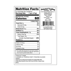 Lil' Pumpkin Party Lollipops - 12 Pc.