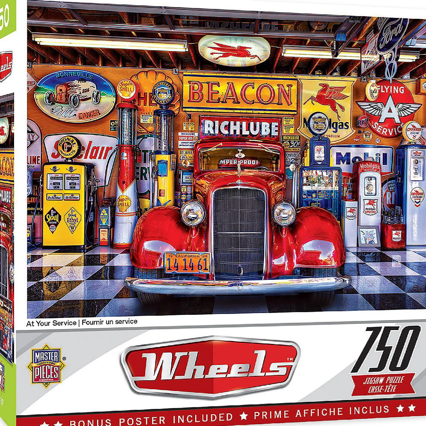 Masterpieces At Your Service 750 Piece