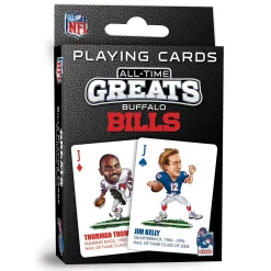 Masterpieces Buffalo Bills All-Time Greats Playing Cards