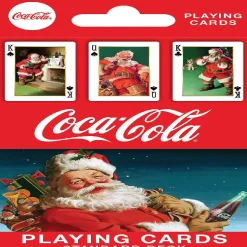 Masterpieces Coca-Cola Playing Cards Santa