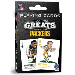 Masterpieces Green Bay Packers All-Time Greats Playing Cards