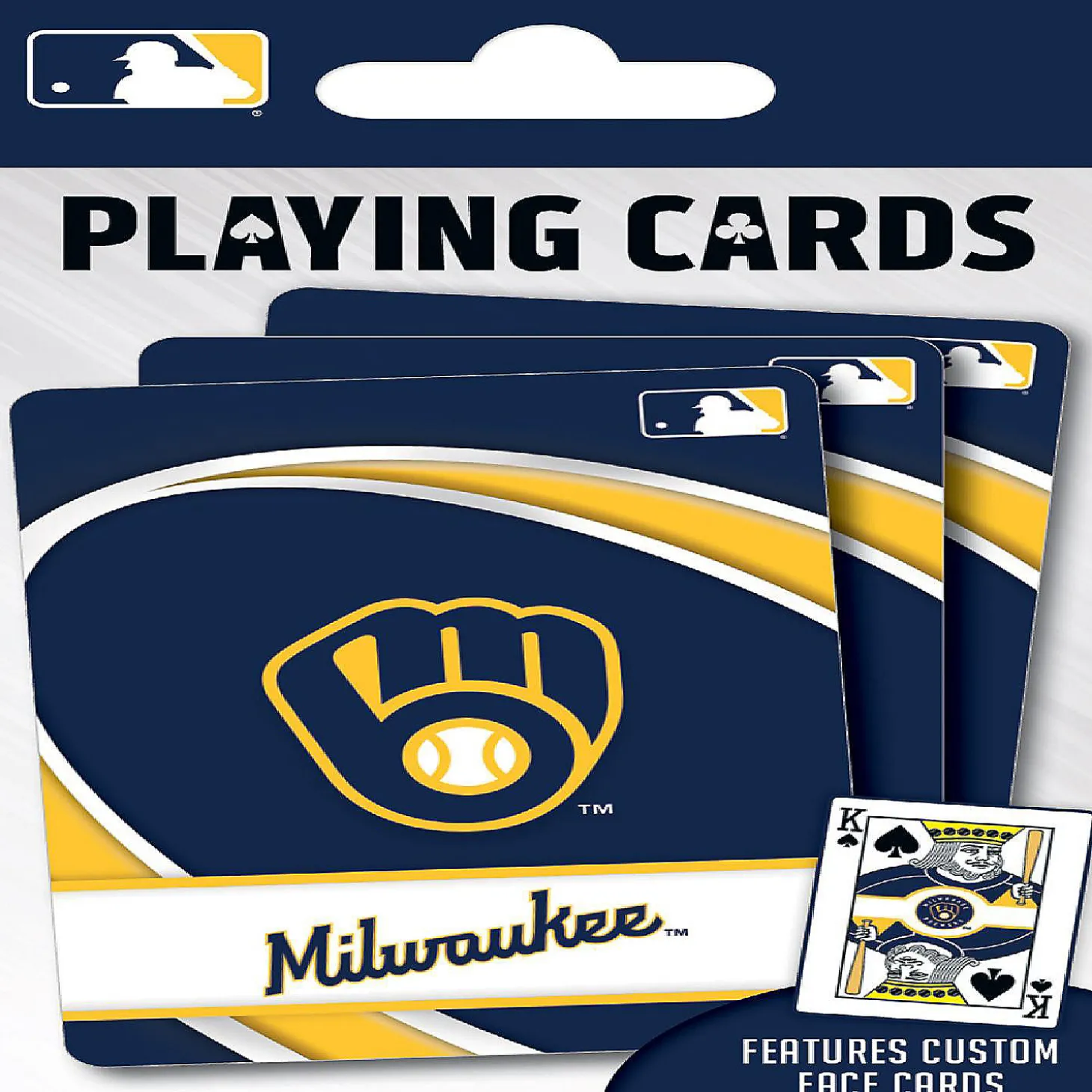 Masterpieces Milwaukee Brewers Playing Cards