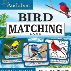 Masterpieces Officially Licensed Audubon Picture Matching Card Game For Kids And Families