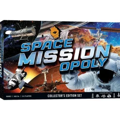 Masterpieces Opoly Board Games - Space Mission Opoly - For Adults, Kids, & Family