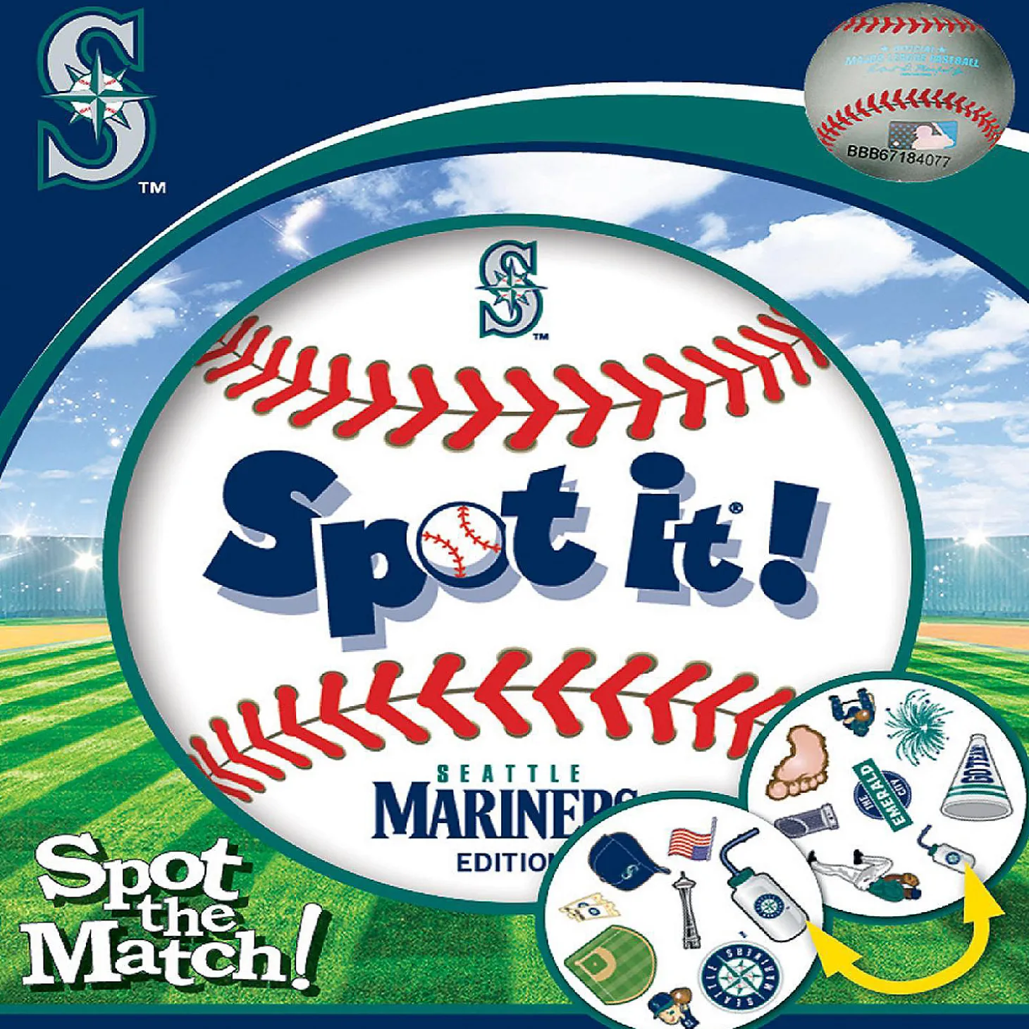 Masterpieces Seattle Mariners Spot It