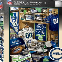Masterpieces Seattle Seahawks Locker Room 500 Piece