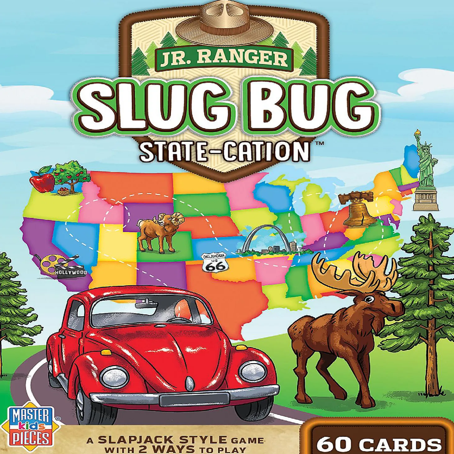 Masterpieces Slug Bug State-Cation Game