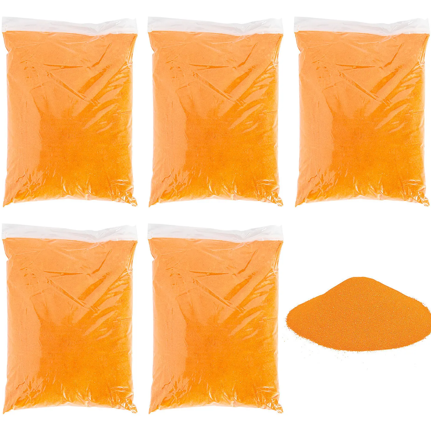 Mega Bulk 25 Lb. Orange Sand