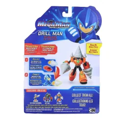 Mega Man Fully Charged 7 Inch Action Figure Deluxe Drill Man