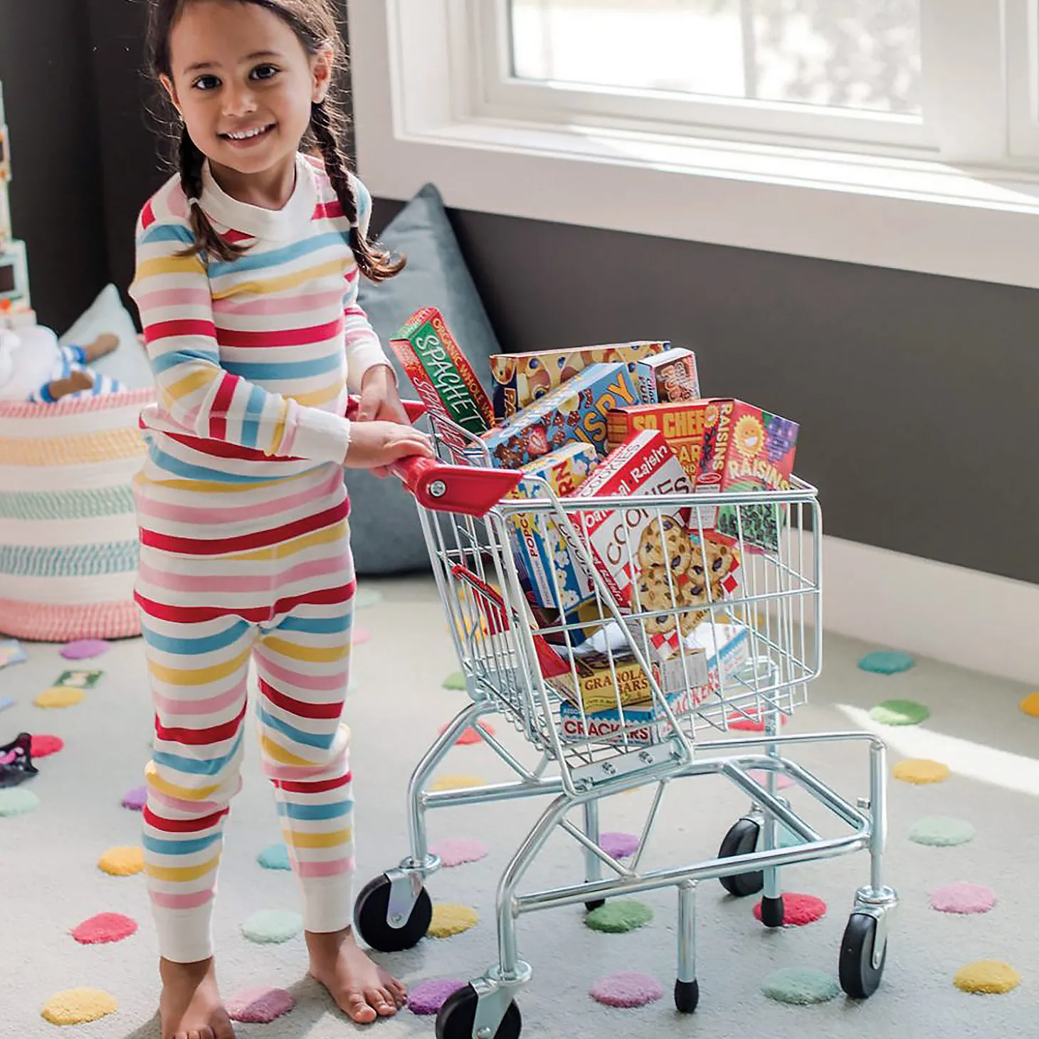 Melissa & Doug Deluxe Shopping Cart